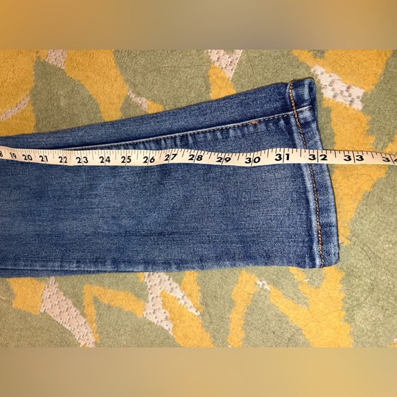 Montana Jeans 7/8 Bling Pocket Skinny Jeans 32” Inseam - Picture 12 of 13